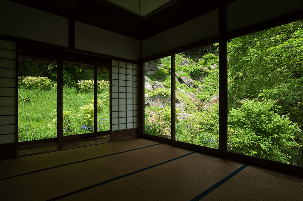 栖雲寺石庭